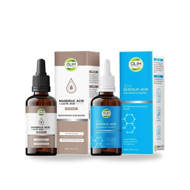 Acne Care Routine — OLIM Naturals serum set